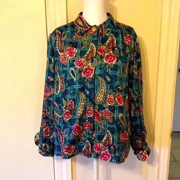 Vintage Cricket Lane blouse - Picture 1 of 6